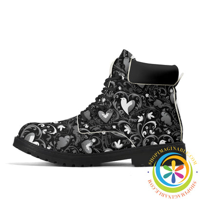 Love In Black Womens Boots