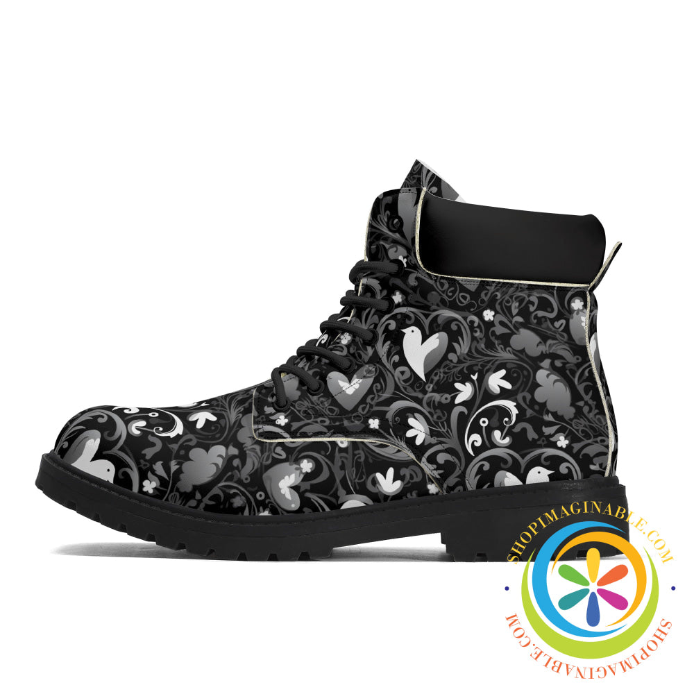 Love In Black Womens Boots