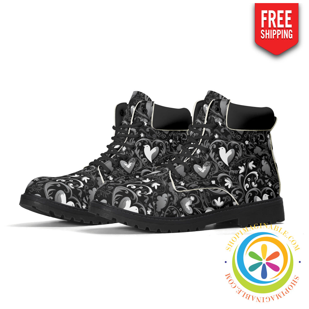 Love In Black Womens Boots Us5 (Eu35)