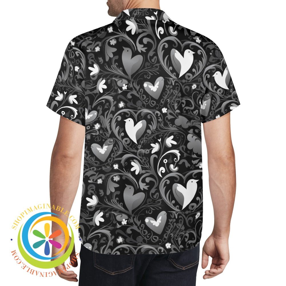 Lovers Black Hawaiian Casual Shirt