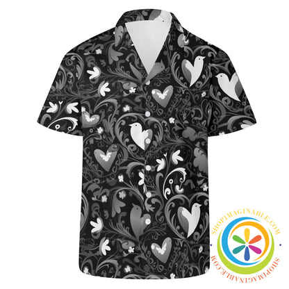 Lovers Black Hawaiian Casual Shirt