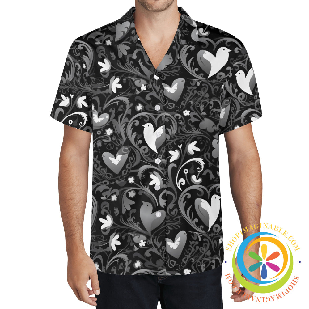 Lovers Black Hawaiian Casual Shirt