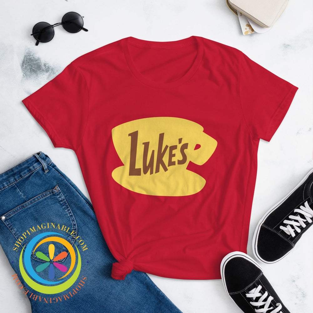 Lukes Diner Signature Ladies T-Shirt T-Shirt