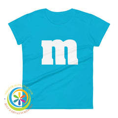 M & Costume Ladies T-Shirt Caribbean Blue / S