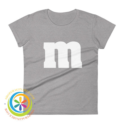 M & Costume Ladies T-Shirt Heather Grey / S