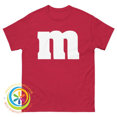M & Ms Unisex Classic T-Shirt Cardinal / S