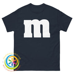 M & Ms Unisex Classic T-Shirt Navy / S