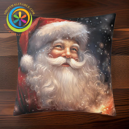 Magical Santa Christmas Pillow Cover