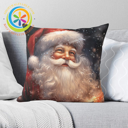 Magical Santa Christmas Pillow Cover