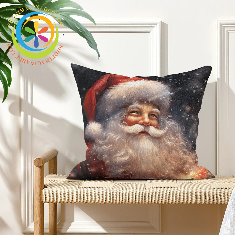 Magical Santa Christmas Pillow Cover