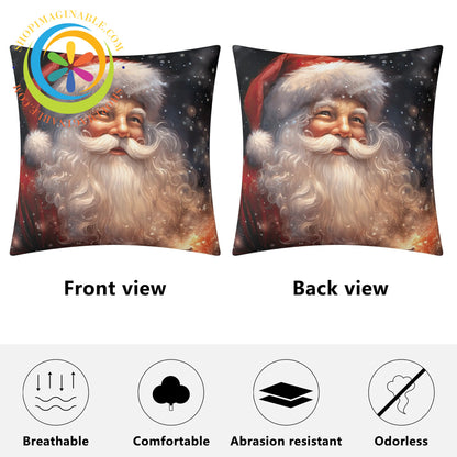 Magical Santa Christmas Pillow Cover