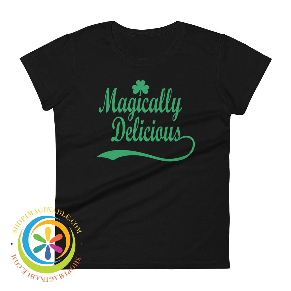 Magically Delicious Lucky Ladies T-Shirt Black / S T-Shirt