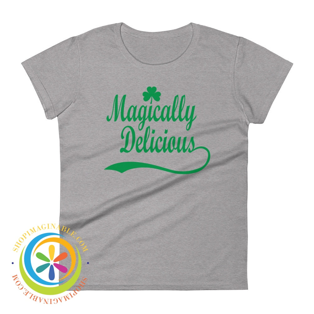 Magically Delicious Lucky Ladies T-Shirt Heather Grey / S T-Shirt