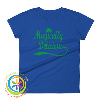 Magically Delicious Lucky Ladies T-Shirt Royal Blue / S T-Shirt