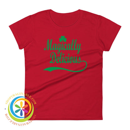 Magically Delicious Lucky Ladies T-Shirt True Red / S T-Shirt