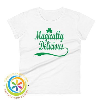 Magically Delicious Lucky Ladies T-Shirt White / S T-Shirt