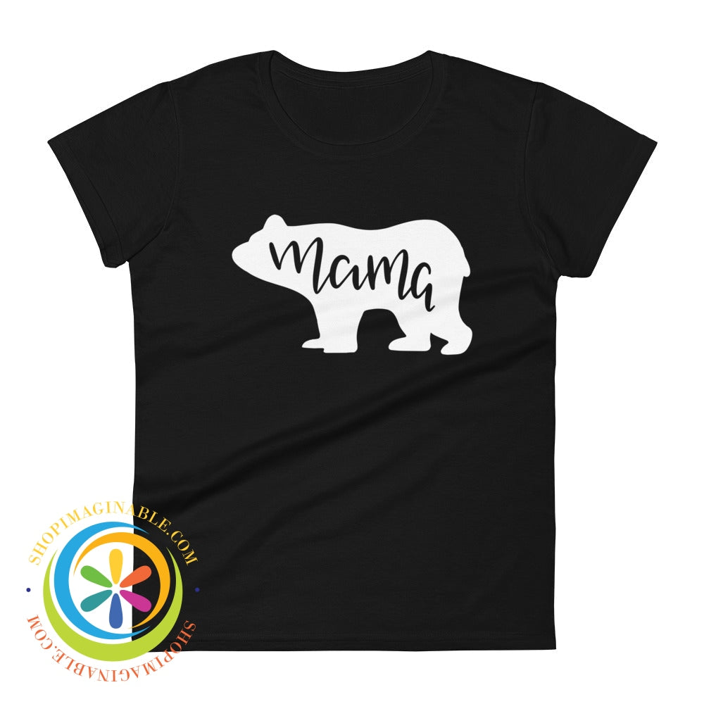Mama Bear Classic Ladies T-Shirt Black / S T-Shirt