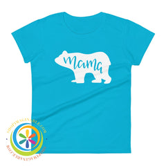 Mama Bear Classic Ladies T-Shirt Caribbean Blue / S T-Shirt