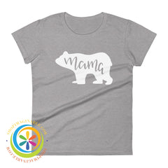 Mama Bear Classic Ladies T-Shirt Heather Grey / S T-Shirt