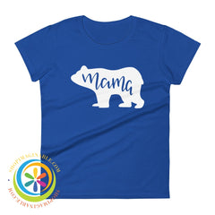 Mama Bear Classic Ladies T-Shirt Royal Blue / S T-Shirt