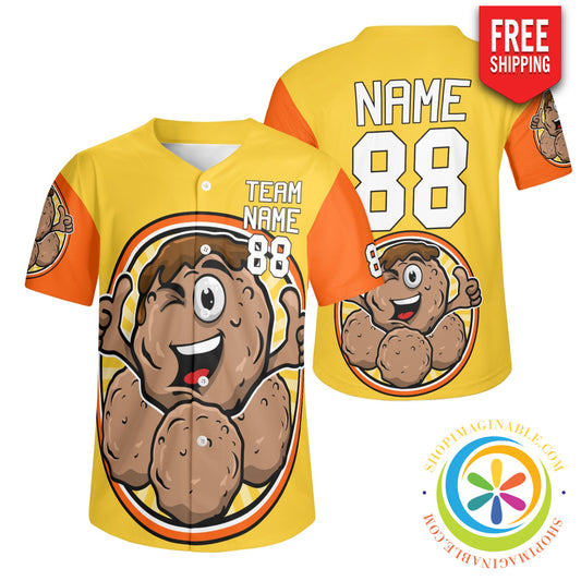 Meatballs Unisex Baseball Jersey