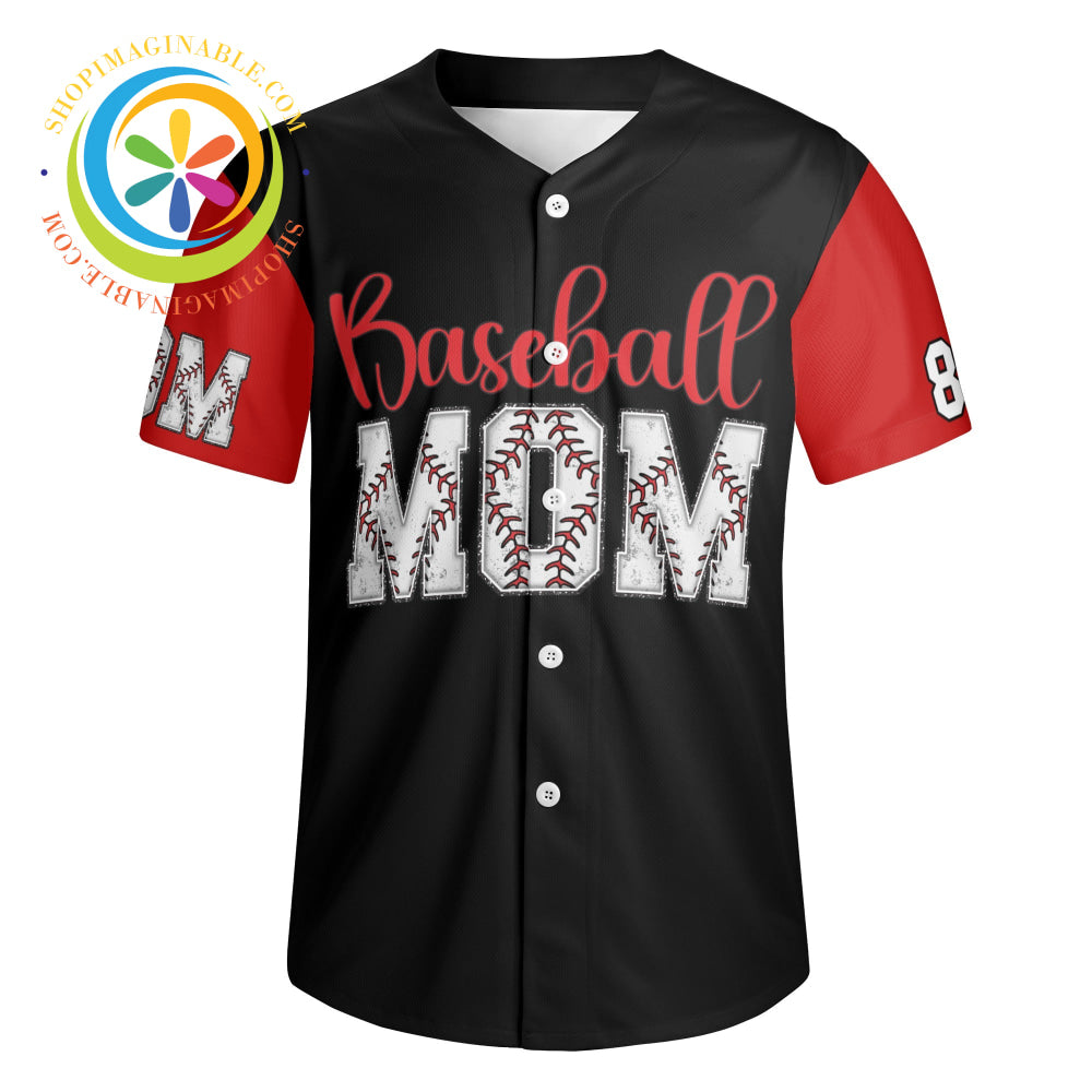 Mom Unisex Baseball Jersey