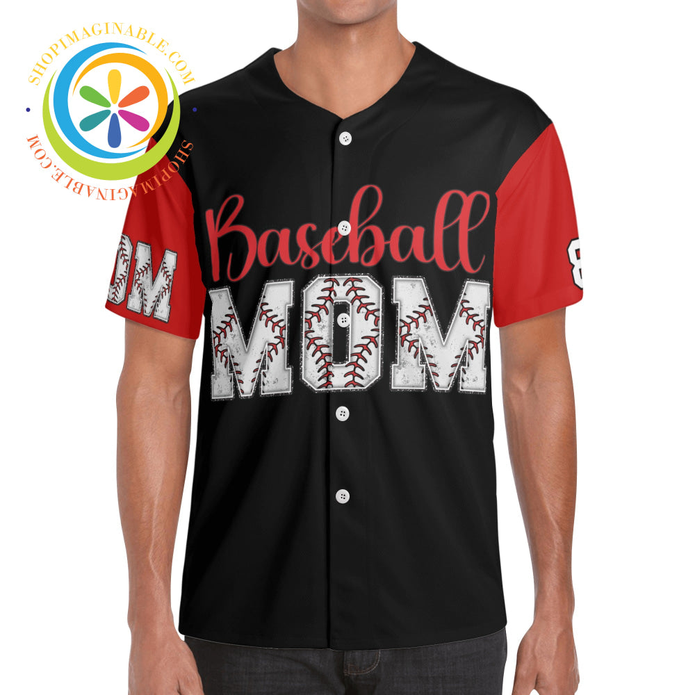 Mom Unisex Baseball Jersey