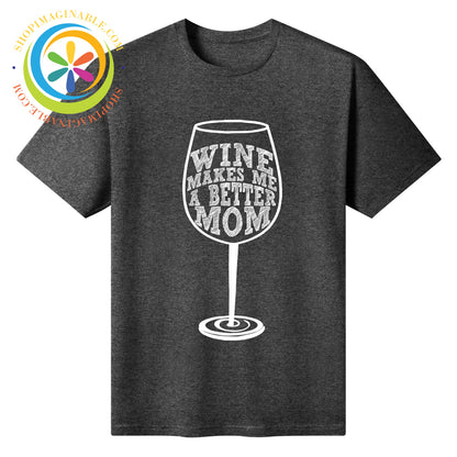 Mom Wine Unisex T-Shirt Oxford / S T-shirt