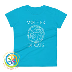 Mother Of Cats Ladies T-Shirt G.o.t. Caribbean Blue / S T-Shirt
