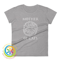 Mother Of Cats Ladies T-Shirt G.o.t. Heather Grey / S T-Shirt