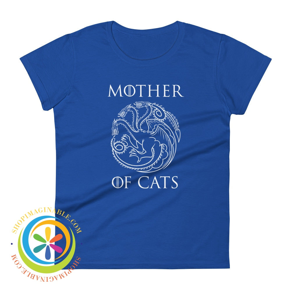 Mother Of Cats Ladies T-Shirt G.o.t. Royal Blue / S T-Shirt