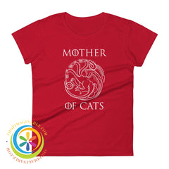 Mother Of Cats Ladies T-Shirt G.o.t. True Red / S T-Shirt