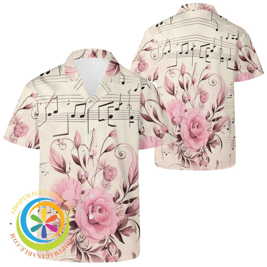 Musical Melody Hawaiian Casual Shirt 2Xs