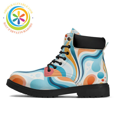 Mystical Abstract Womens Boots