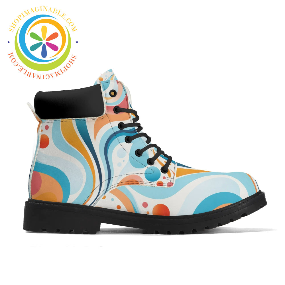 Mystical Abstract Womens Boots