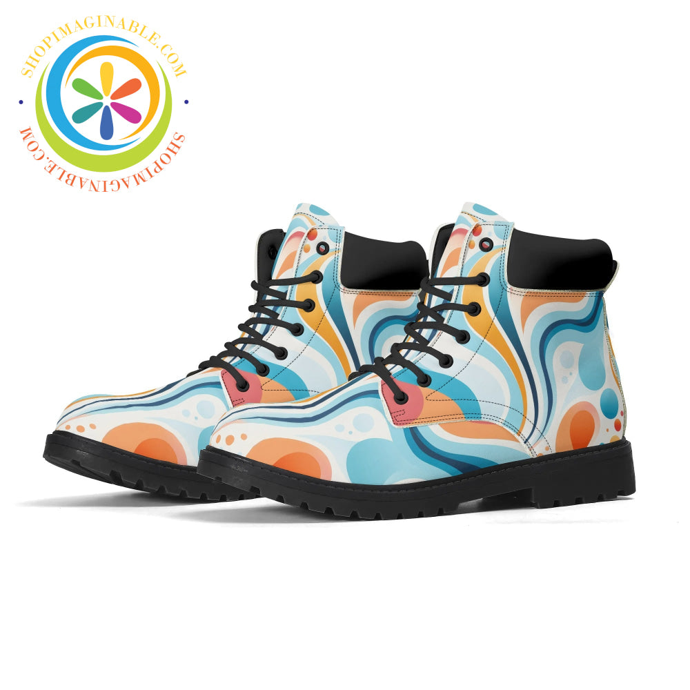 Mystical Abstract Womens Boots