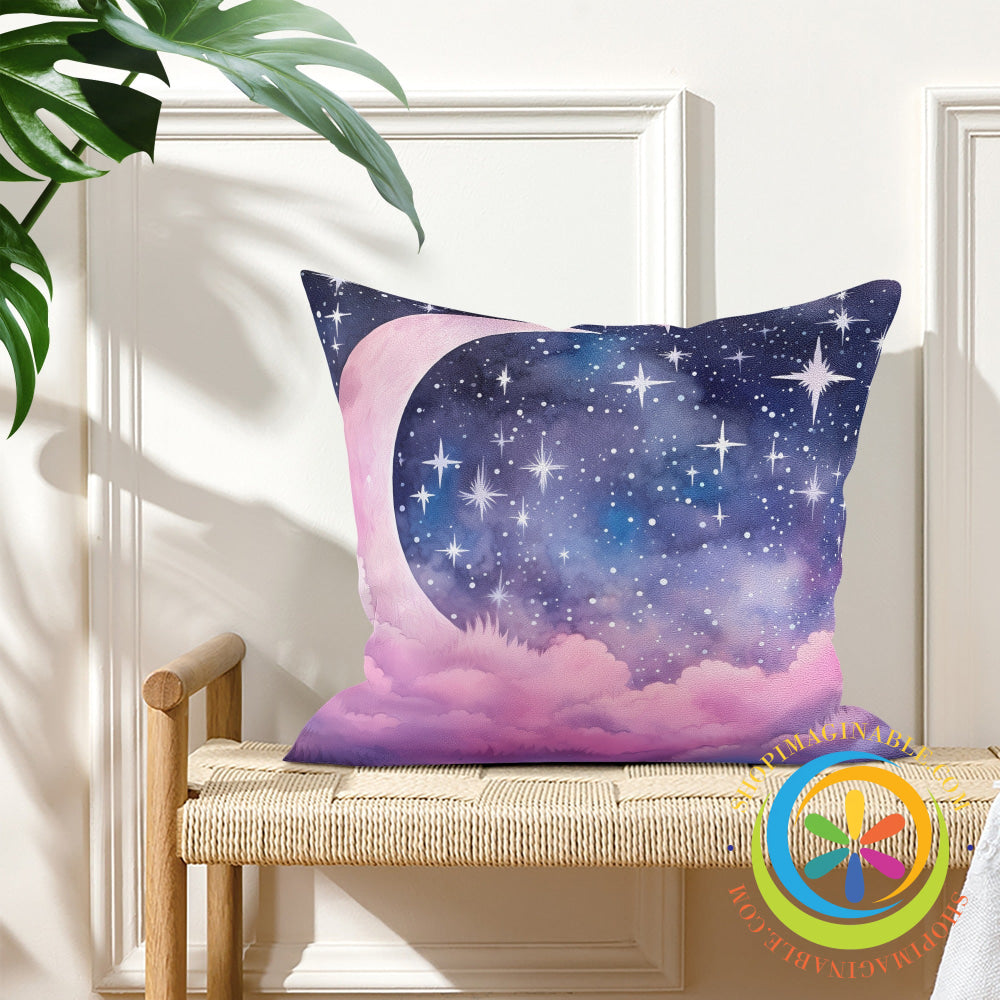 Mystical Moon Pillow Cover