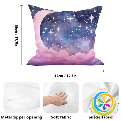 Mystical Moon Pillow Cover