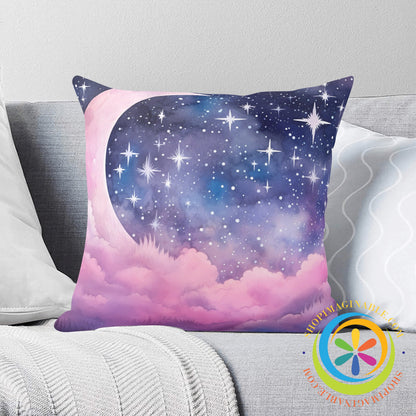 Mystical Moon Pillow Cover