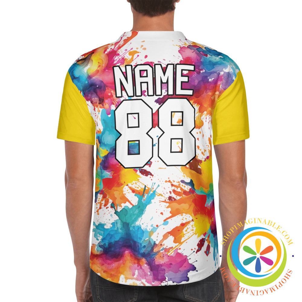 Painted Unisex Baseball Jersey