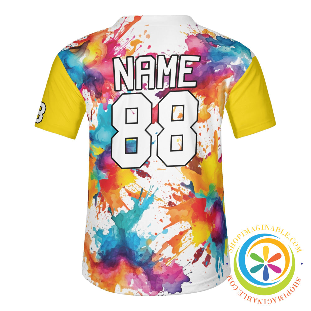 Painted Unisex Baseball Jersey