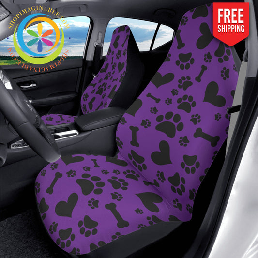 Paws-Itive Its Love Car Seat Covers Cover