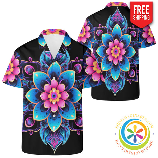 Peaceful Mandala Hawaiian Casual Shirt 2Xs