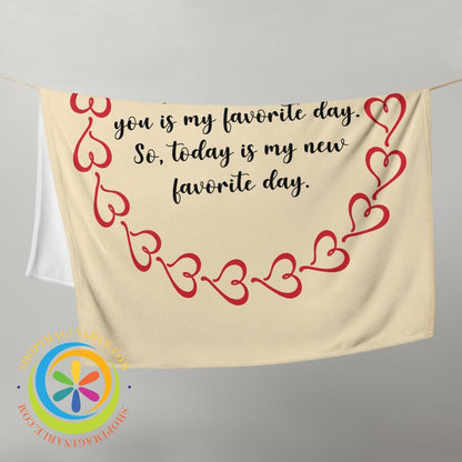 Personalized Any Day Friendship Throw Blanket-ShopImaginable.com