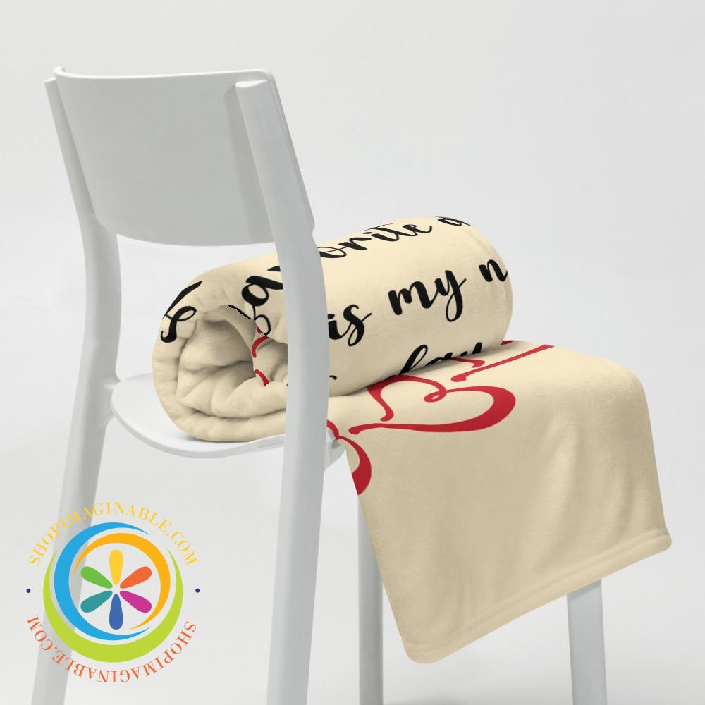 Personalized Any Day Friendship Throw Blanket-ShopImaginable.com