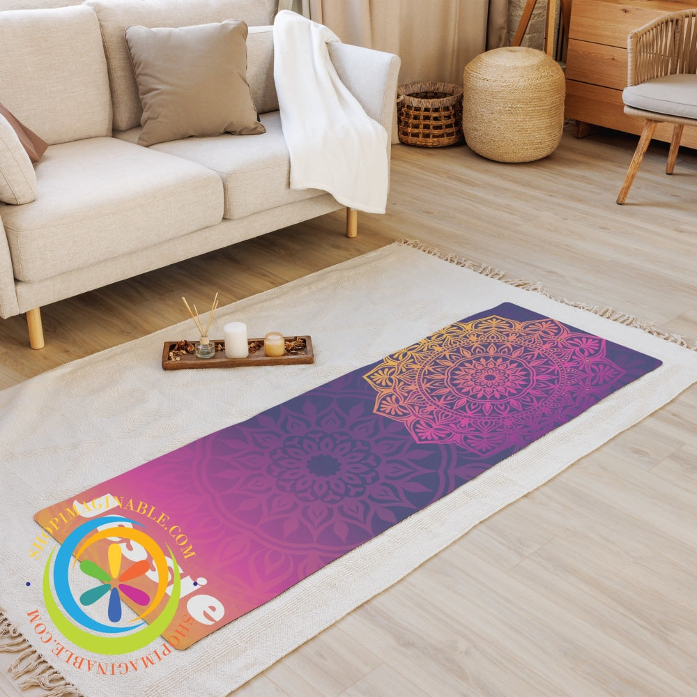 Personalized Custom Mandala Yoga Fitness Mat Yoga Mat