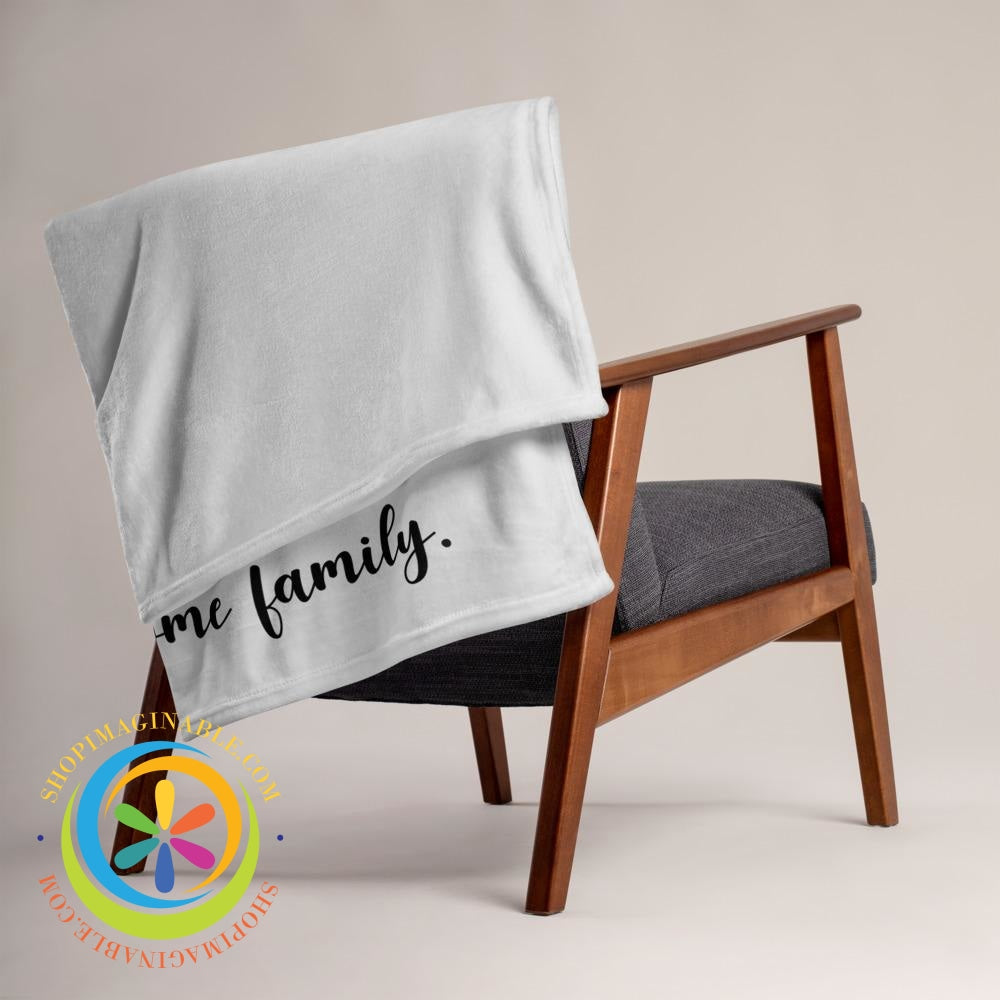 Personalized Friendship Family Throw Blanket-ShopImaginable.com