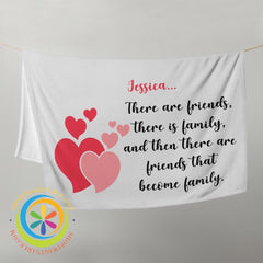 Personalized Friendship Family Throw Blanket-ShopImaginable.com