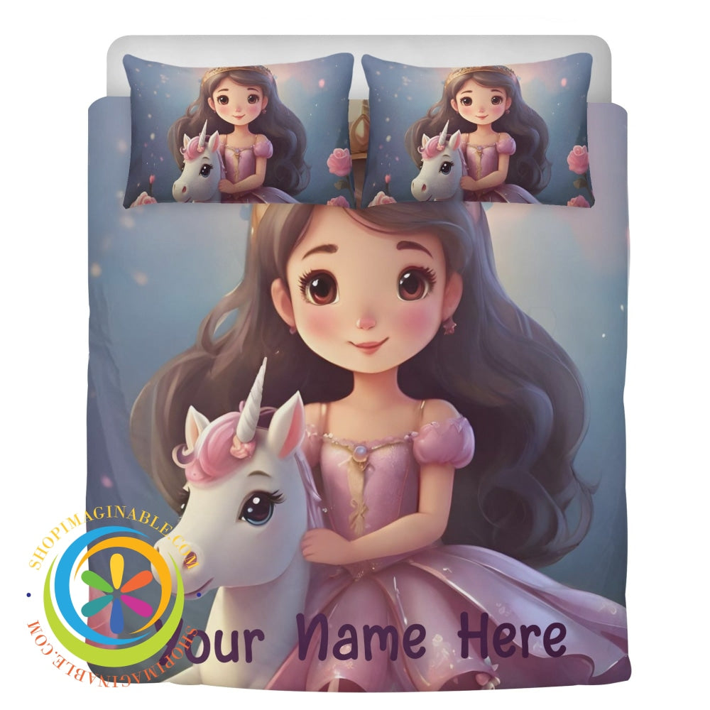 Personalized Princess Bedding Set