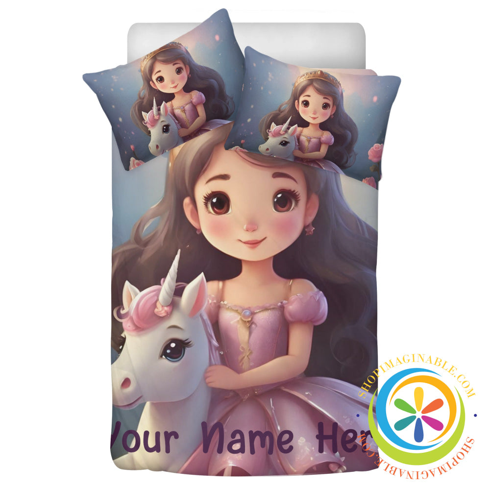 Personalized Princess Bedding Set